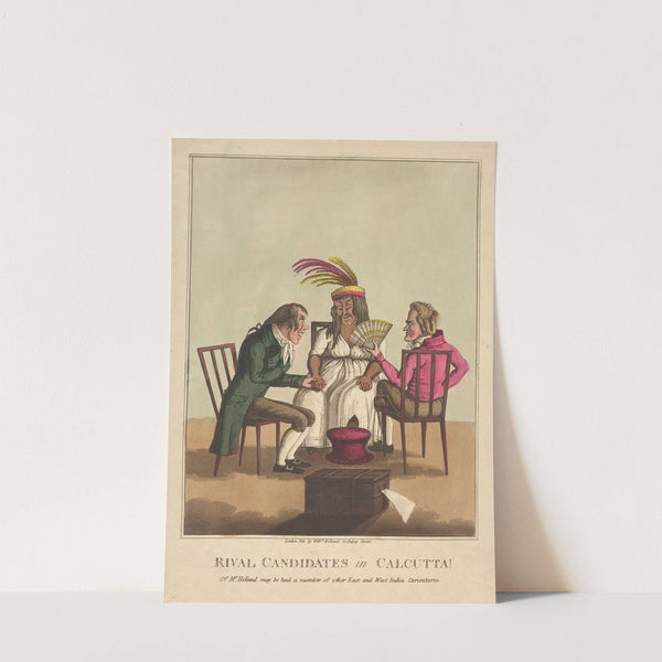 Rival candidates in Calcutta. (19th century)