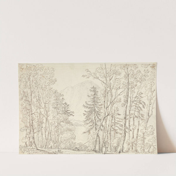 River Cocker and Mellbreak, 1 August 1835 by Thomas Hastings