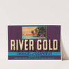 River Gold Orange and Grapefruit Label (1930-1950)