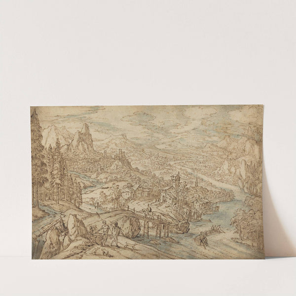 River Landscape by Tobias Verhaecht