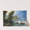 River Landscape by Jan Brueghel The Elder