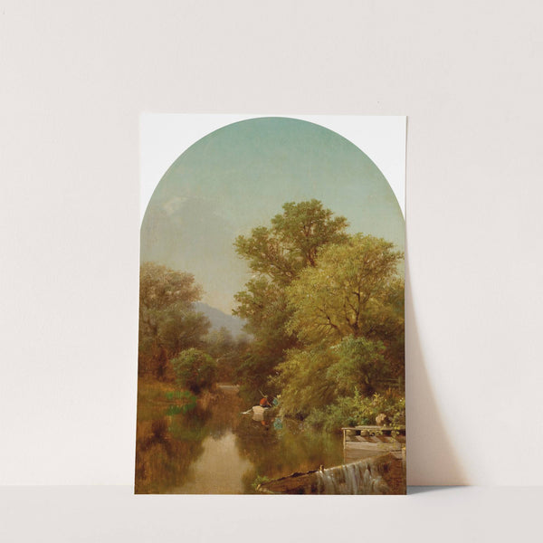 River Landscape by Albert Fitch Bellows