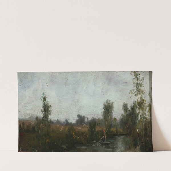 River landscape by Zygmunt Sidorowicz