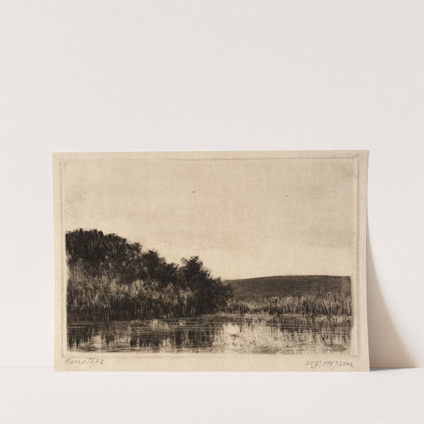 River Landscape by William Fowler Hopson