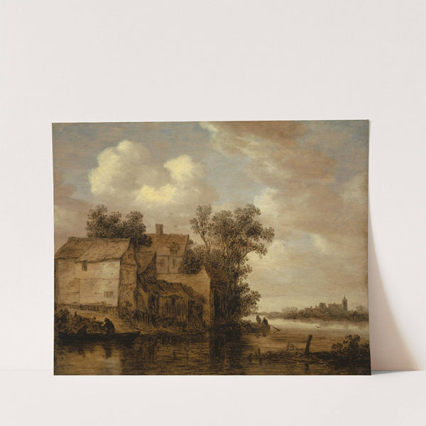 River Landscape by Jan van Goyen