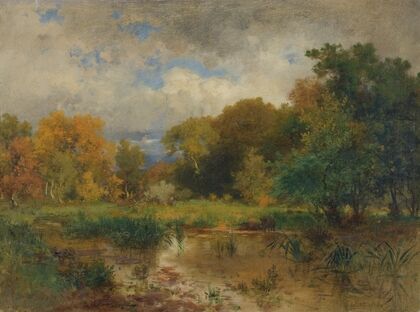 River Landscape Near Lundenburg