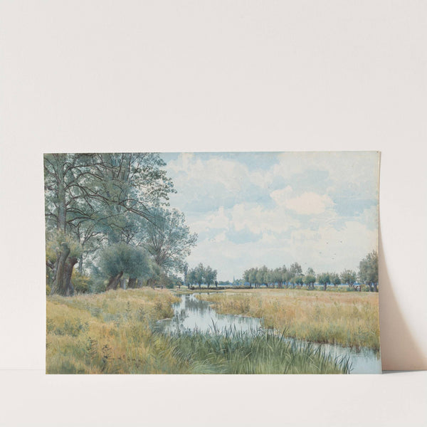 River Landscape near St. Ives, Huntingdonshire by William Fraser Garden