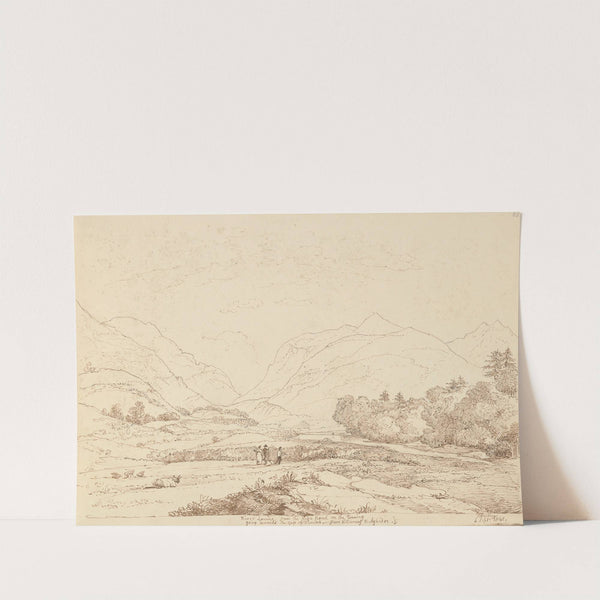 River Laune from the High Road from Killarney & Aghadoe, 6 September 1841 by Thomas Hastings