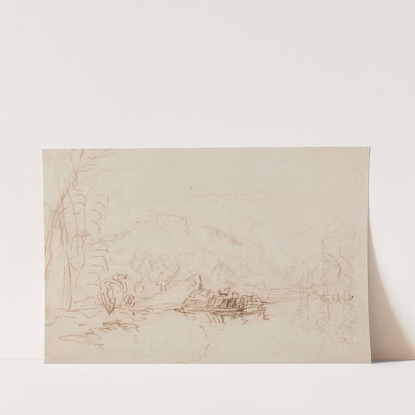 River Scene (between 1840 and 1849) by David Cox