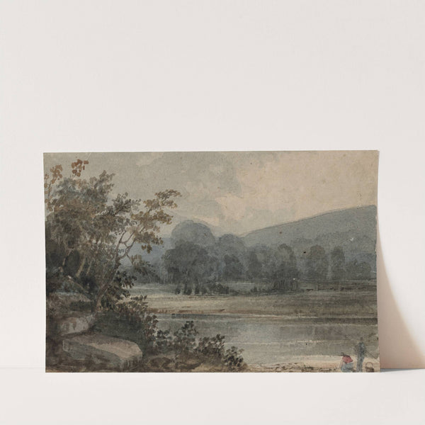 River scene by Henry Kirke Brown