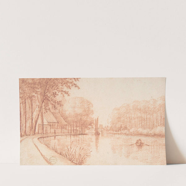 River Scene (1645–99) by Abraham Rutgers