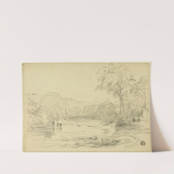 River Scene by David Cox