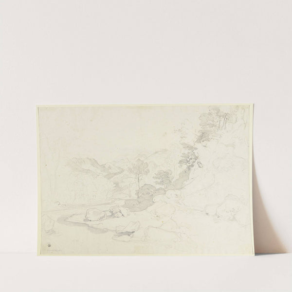 River section near Massa by Ernst Fries