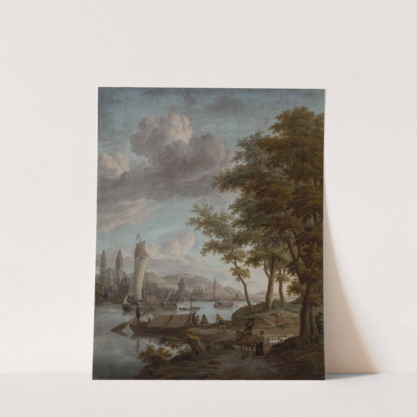 River Town by Jacobus Storck