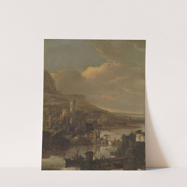 River view by Jacob Willemsz. de Wet