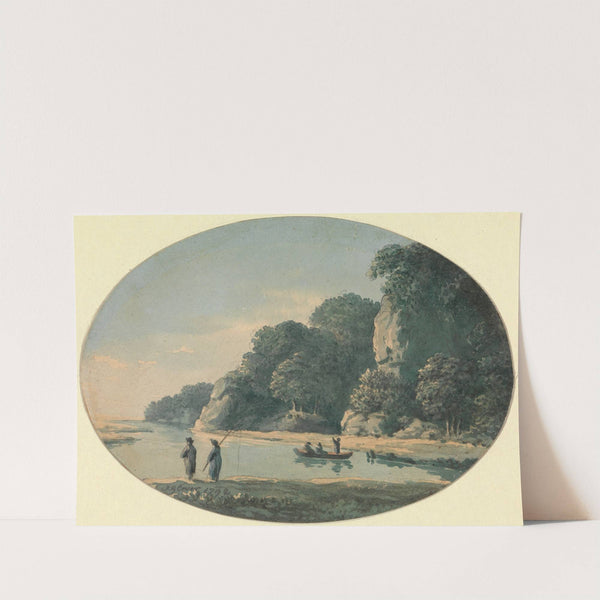 River with Fishermen by John Glover
