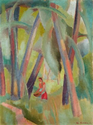 Riverbank (Motif at the Birs, Rüti-Hard)