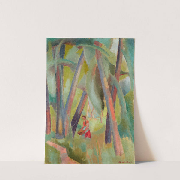 Riverbank (Motif at the Birs, Rüti-Hard) by Arnold Fiechter