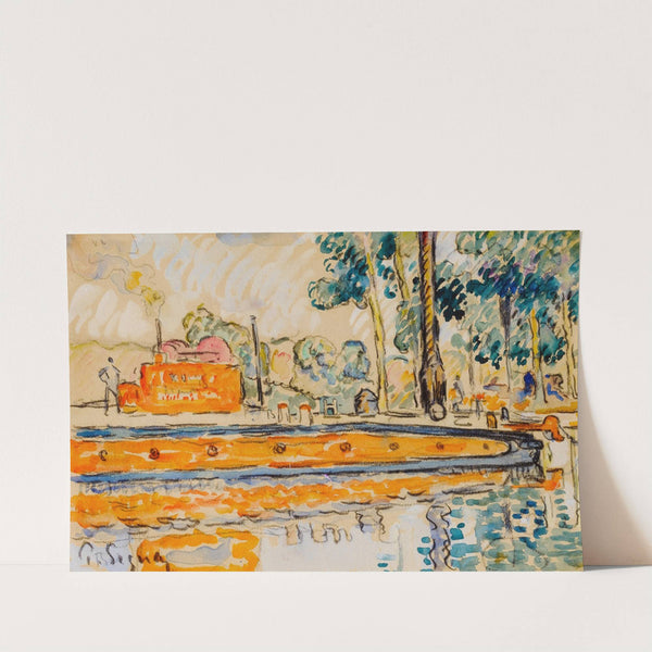 Rivière by Paul Signac