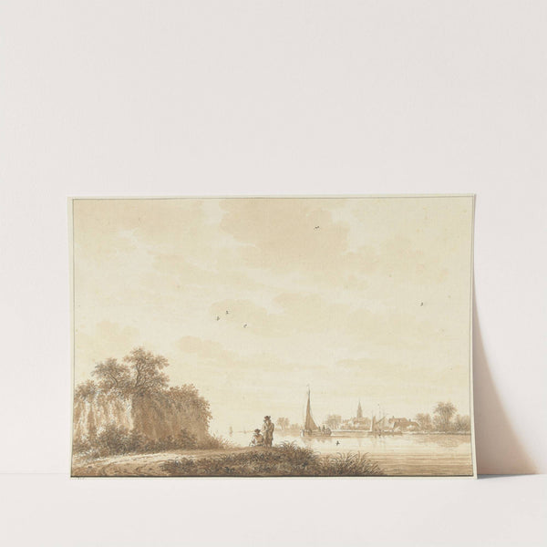 Riviergezicht by Nicolaas Wicart