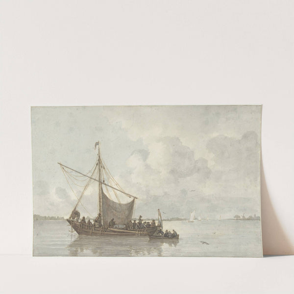 Riviergezicht by Gerrit Lamberts