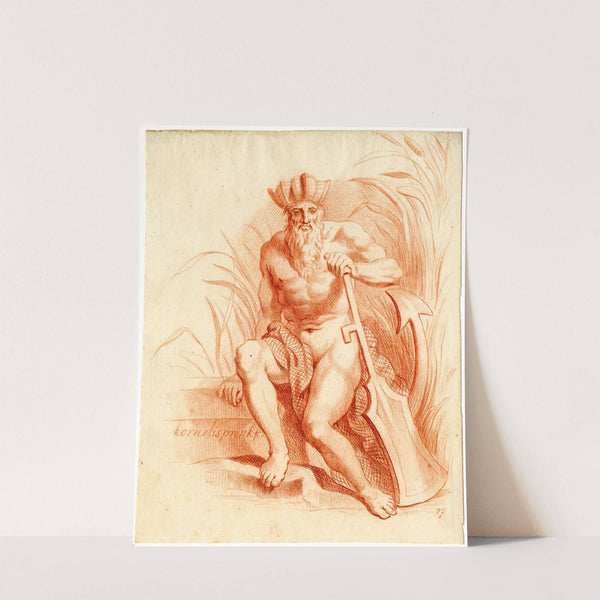 Riviergod by Cornelis Pronk