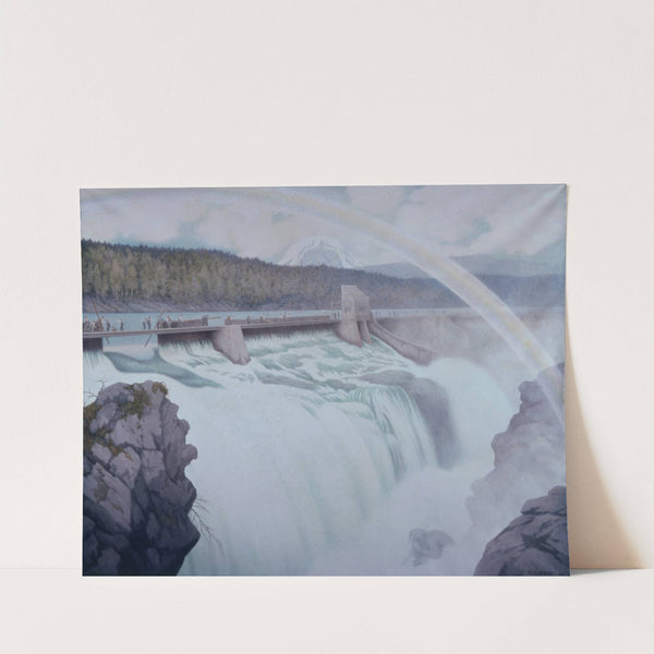 Rjukan by Theodor Kittelsen