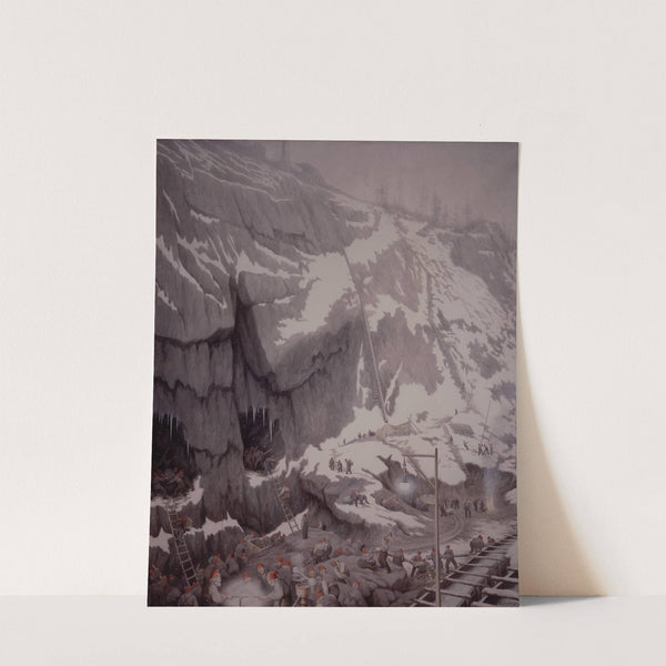 Rjukanfossen by Theodor Kittelsen