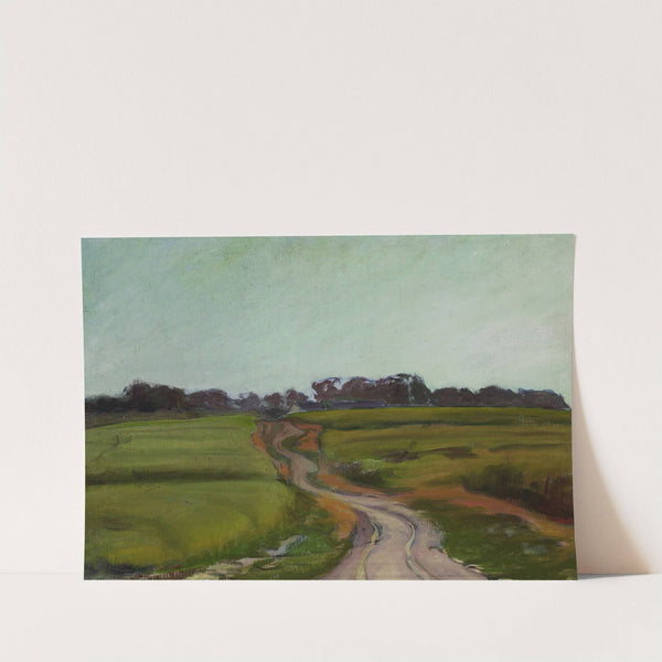 Road among fields (circa 1912) by Władysław Ślewiński