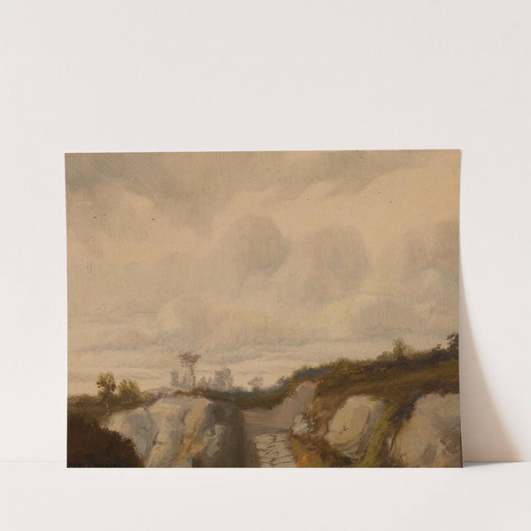 Road among rocks by Jozef Chelmonski