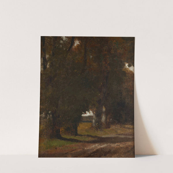 Road Among Trees by Maksymilian Gierymski