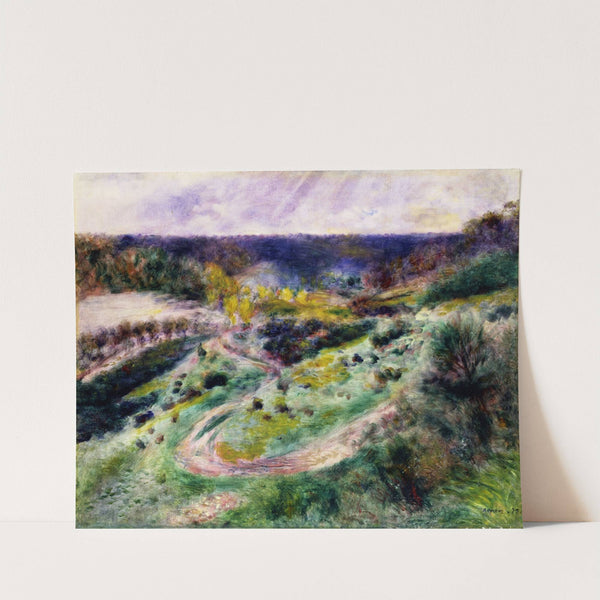 Road at Wargemont by Pierre-Auguste Renoir