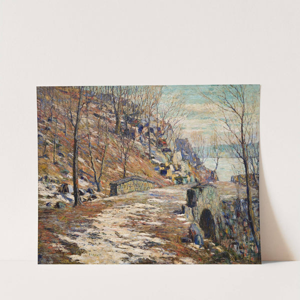 Road Down the Palisades (c.1911) by Ernest Lawson