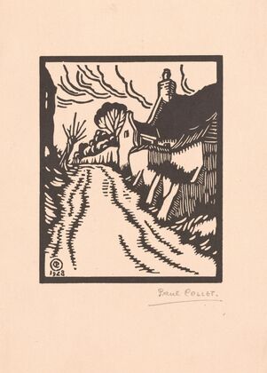 Road in Ohain (1928)