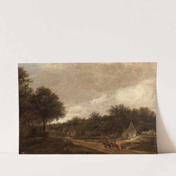 Road in the countryside (c. 1646-1647) by Guillam Dubois