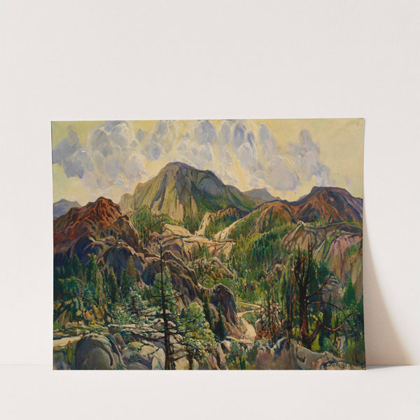 Road In The Cuyamacas by Charles Reiffel