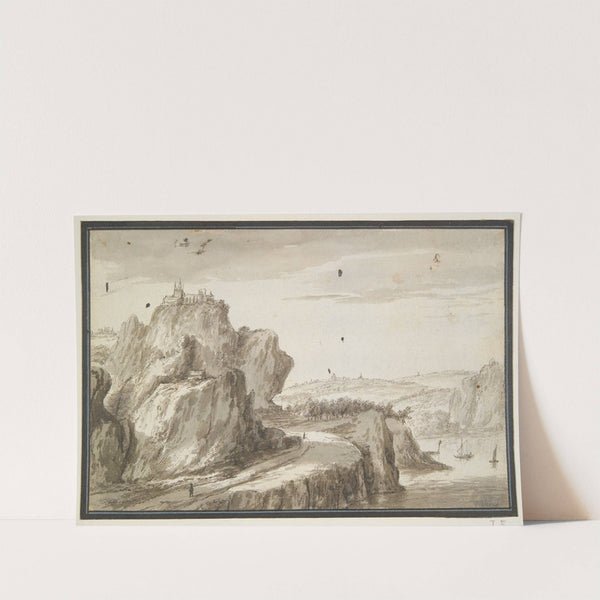 Road Leading to a Church by Circle of Gillis Neyts