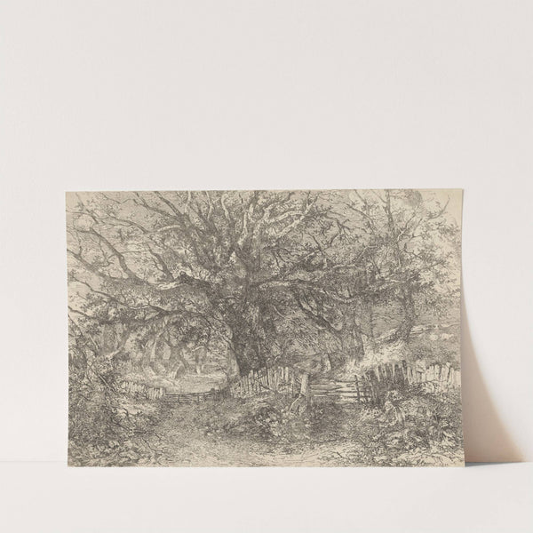 Road Scene, Trowse Hall, near Norwich by John Crome