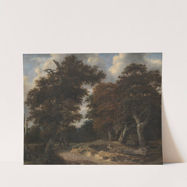 Road through an Oak Forest by Jacob van Ruisdael