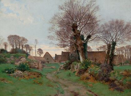 Road to a Breton Village