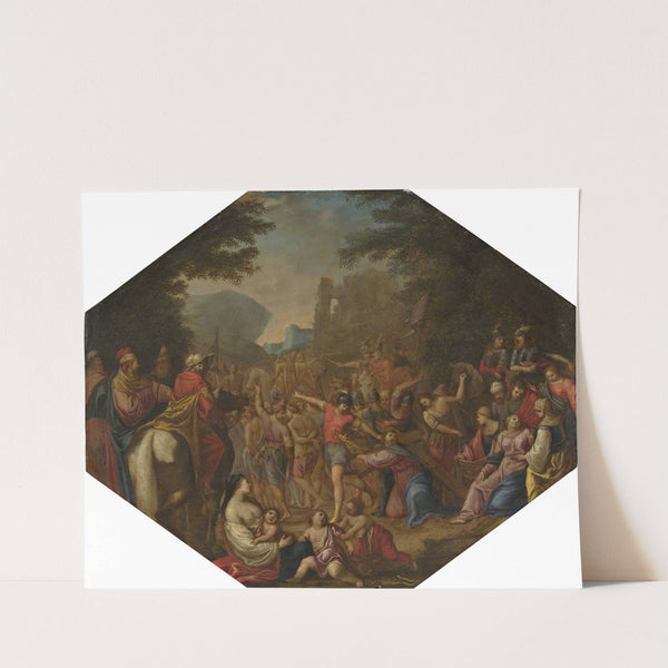 Road to Calvary by Circle of Claude Déruet