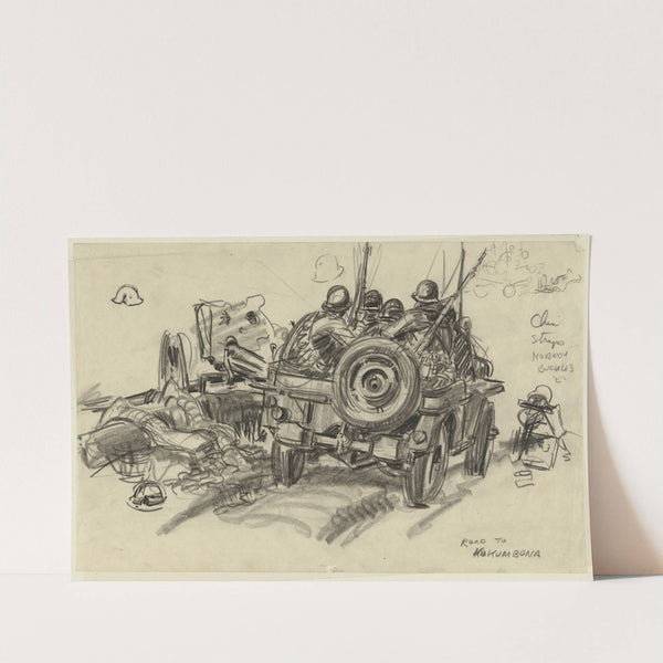 Road to Kokumbona (1942) by Howard Brodie