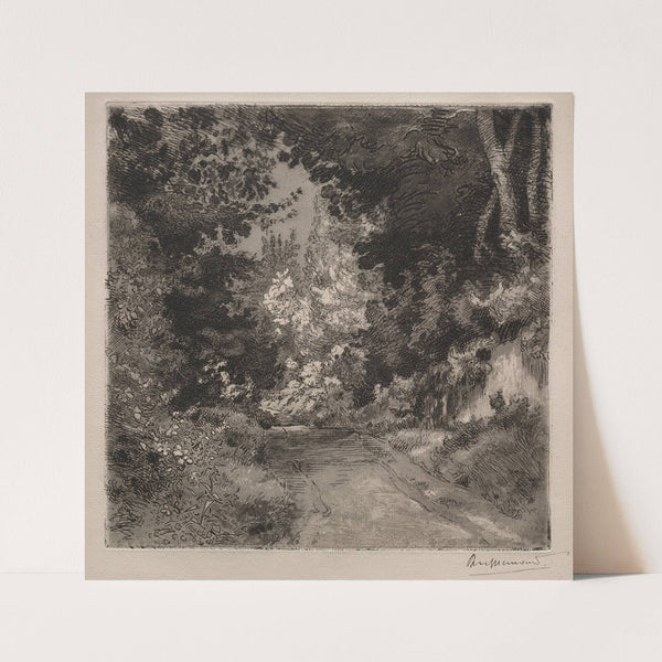 Road to Sèvres (c. 1872) by Félix Bracquemond