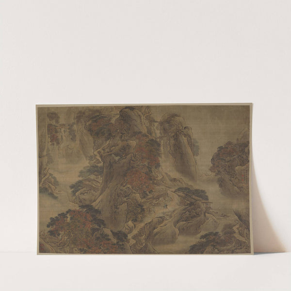 Road to Shu (1743) by Yuan Yao