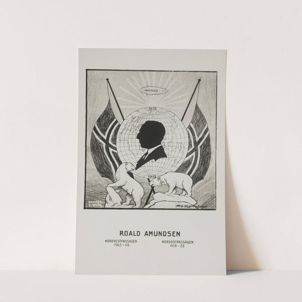 Roald Amundsen Nordvestpassagen 1903-06 Nordostpassagen 1918-20 by P. O. Moldenhauer