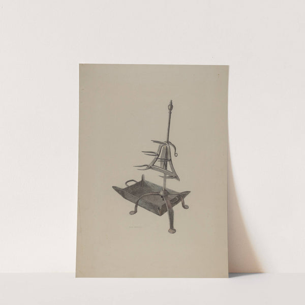 Roasting Stand with Drip Pan by Roy Weber