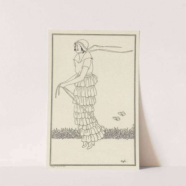 Robe de nansouk by Monogrammist MFN