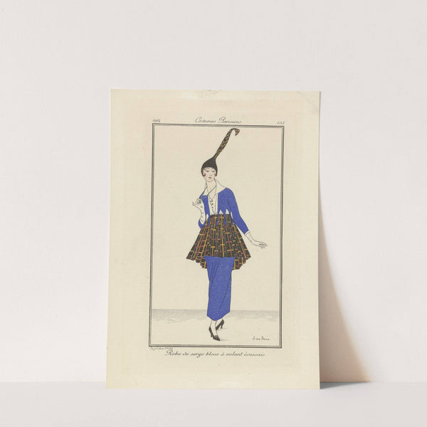 Robe de serge bleu (1914) by Jan van Brock