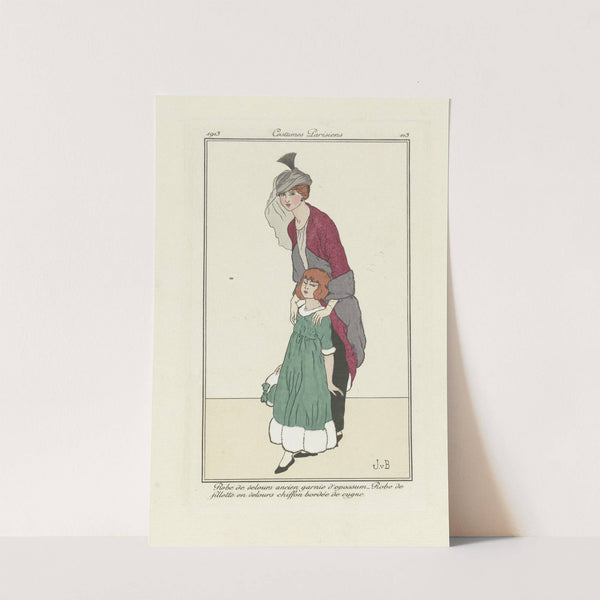 Robe de velours (1913) by Jan van Brock