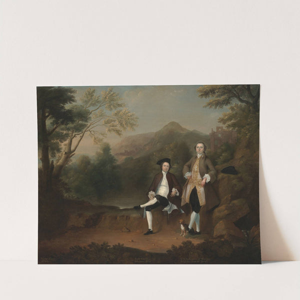Robert Gwillym of Atherton and William Farington of Werden (1743) by Arthur Devis